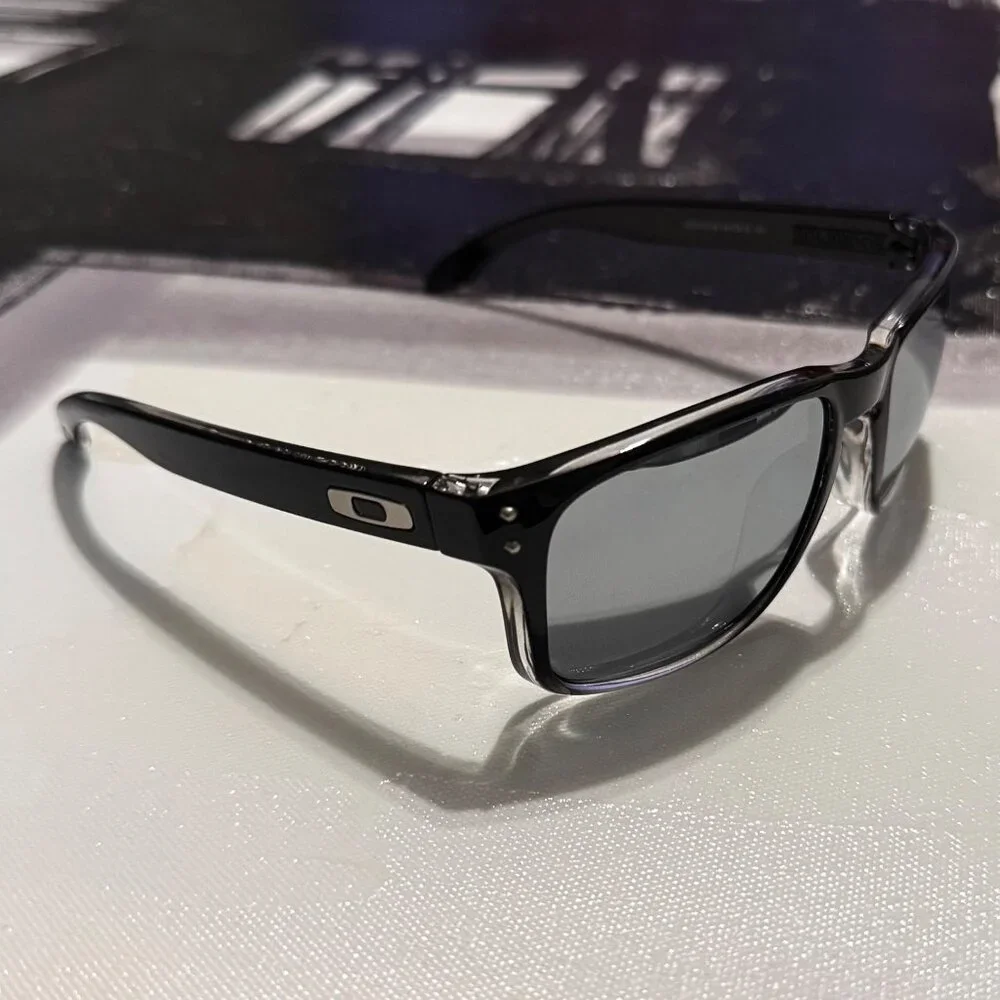 OO9102 Oakley Holbrook Dark Ink Fade Prizm Polarized Sunglasses - Picture 2 of 15